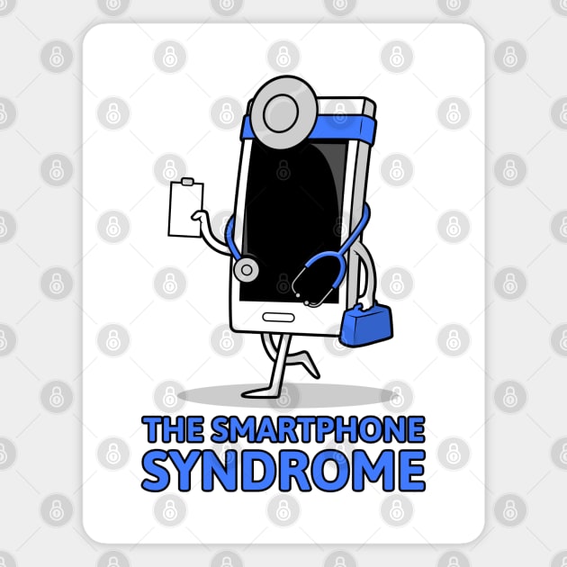 The Smartphone Syndrome Magnet by JonesCreations